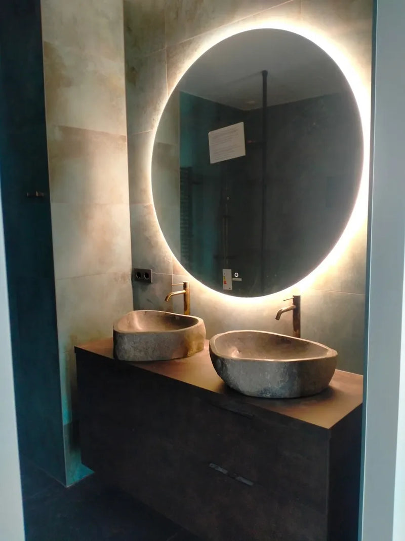 Luxe Badkamer met Natuursteen